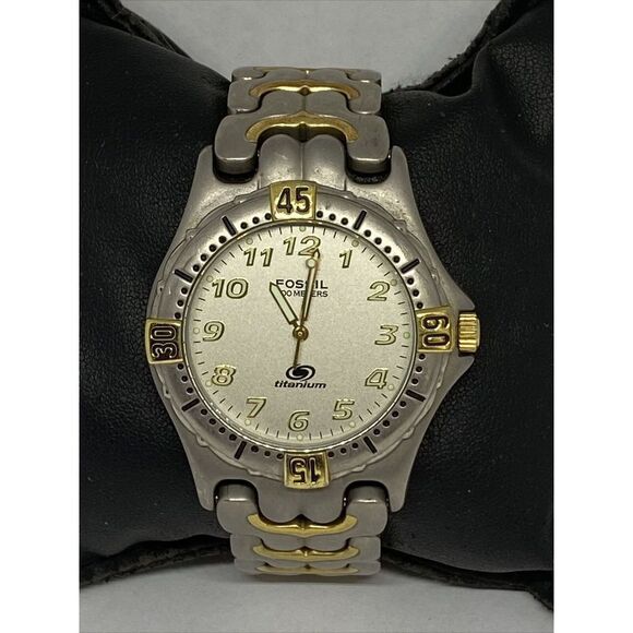 Fossil TI5024 Womens Silver Stainless Steel Analog Dial Quartz Wrist Watch LB310 - Picture 3 of 12